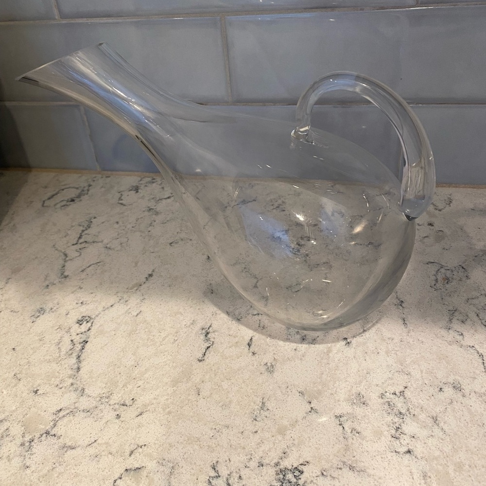 Gorham That’s Entertainment Mini Duck Clear Glass Wine Decanter Barware - Picture 9 of 9